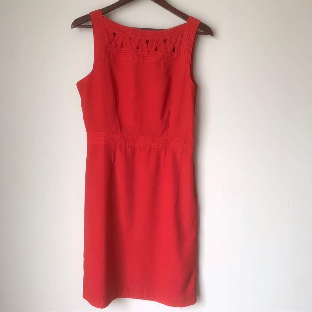 Banana Republic Red Shift/Sheath Dress